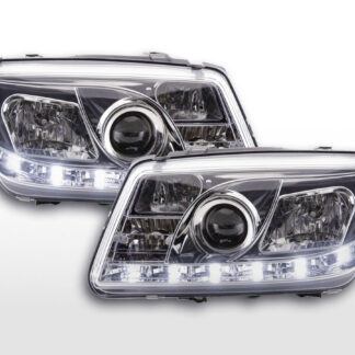 Phare Daylight LED feux de jour VW Bora 98-05 chrome -