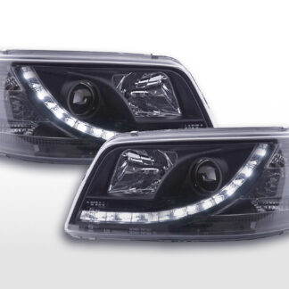 Phares Daylight LED feux de jour VW Bus T5 03-09 noir -