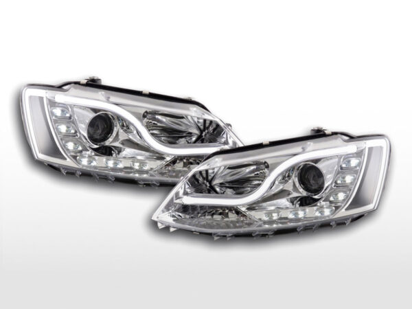 Phares Daylight LED feux de jour VW Jetta 6 à partir de 2011 chrome -