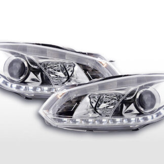 Phare Daylight LED Feux de jour LED VW Golf 6 type 1K 08- chrome pour conduite à droite -