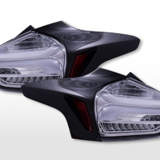 Feux arrière LED Ford Focus (C346) 2015-2018 chromés -
