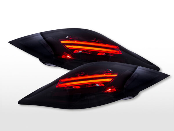 Feux arrière LED Porsche Boxster (987) 2009-2012 noir/fumé - – Image 2