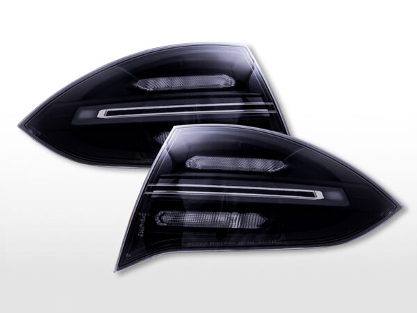 Feux arrière LED Porsche Cayenne (92A) 2011-2014 noir -