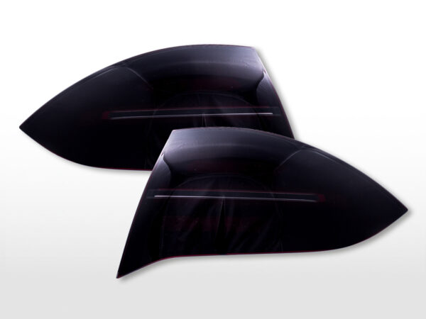 Feux arrière LED Porsche Cayenne (92A) 2011-2014 noir/rouge/fumée -