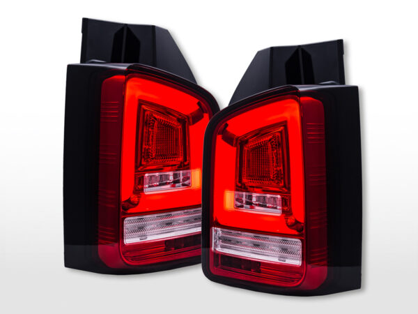 Feux arrière LED VW T5 2003-2010 rouge/clair -