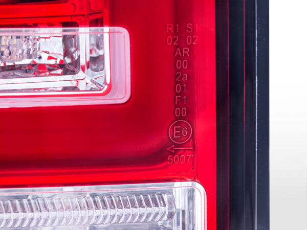 Feux arrière LED VW T5 2003-2010 rouge/clair - – Image 3