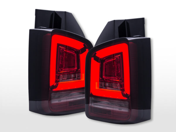Feux arrière LED VW T6 à partir de 2016 rouge/fumé -
