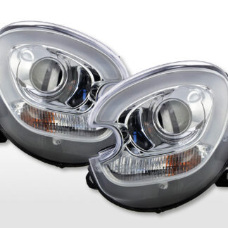 Phares Xenon Daylight LED DRL look Mini Countryman (R60) 10-17 chrome -