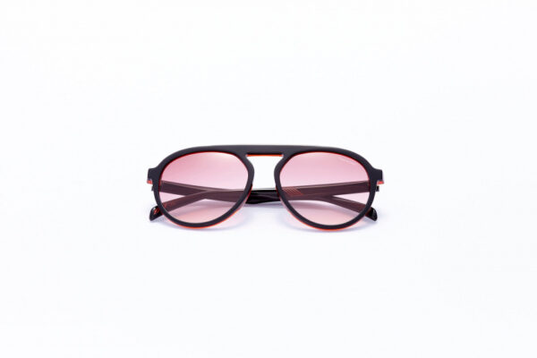 Lunettes de soleil lunettes de soleil unisexe pilot cat.4 noir/rose clair - Formula 1 Eyewear – Image 9