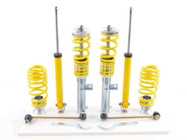 Kit combinés filetés dureté FK Seat Altea 5P / 5PN 2004 avec jambe de force 50mm -