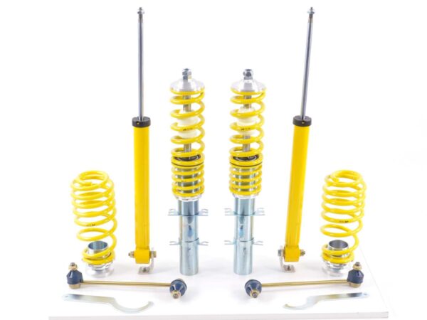Kit combinés filetés FK suspension sport Seat Leon 1M 1999-2006 Tringlerie stabilisatrice sur jambe de force -