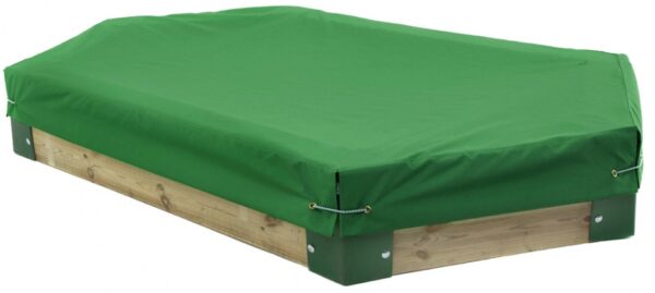 Bacs à sable housse pour bac à sable 210 cm polyester vert - Hörby Bruk – Image 4