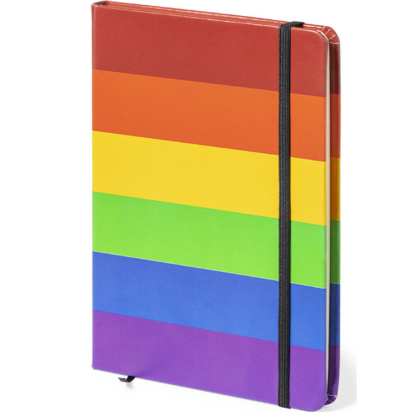 PRIDE - CARNET DRAPEAU LGBT 15 x 21 -