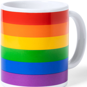 PRIDE - COUPE DRAPEAU LGBT EN BOITE INDIVIDUELLE KRAFT /en/pt/en/fr/it/ -