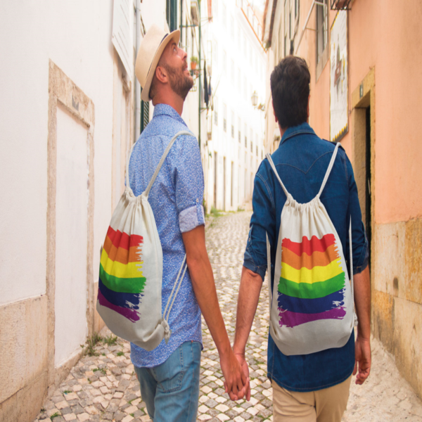 PRIDE - SAC  DOS DRAPEAU LGBT EN COTON - – Image 3