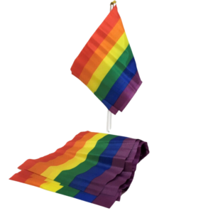 PRIDE - PETITE BANNIÈRE DRAPEAU LGBT -