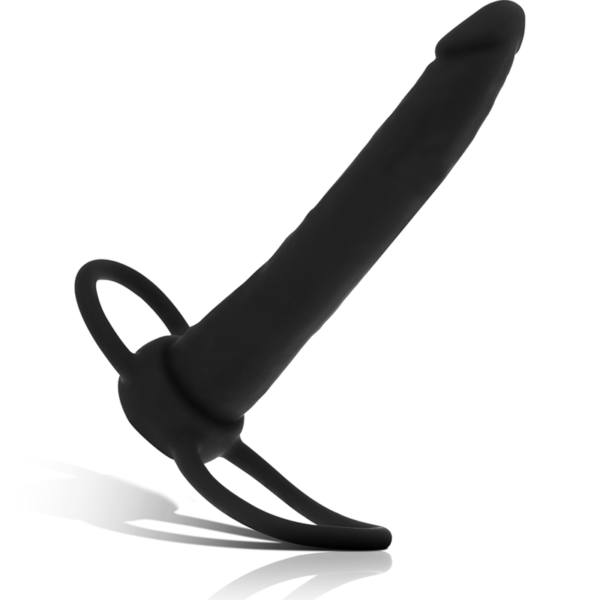 MYTHOLOGY - GODE ANAL COBI ONYX AVEC ANNEAU DE BITE ET TESTICULE 13 CM EN SILICONE - – Image 7