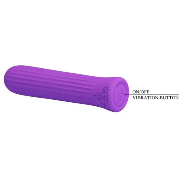 PRETTY LOVE - VIBRATEUR STIMULATEUR BLANCHE LILAS - – Image 5