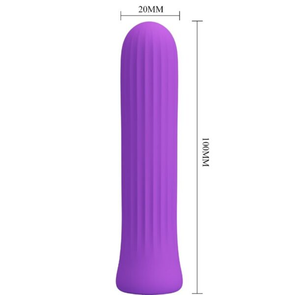 PRETTY LOVE - VIBRATEUR STIMULATEUR BLANCHE LILAS - – Image 6
