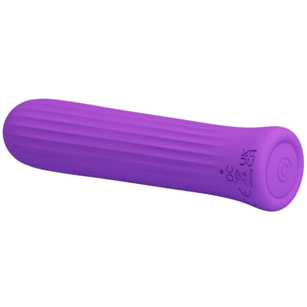 PRETTY LOVE - VIBRATEUR STIMULATEUR BLANCHE LILAS - – Image 3