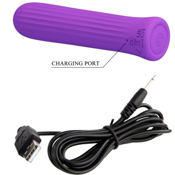 PRETTY LOVE - VIBRATEUR STIMULATEUR BLANCHE LILAS - – Image 7
