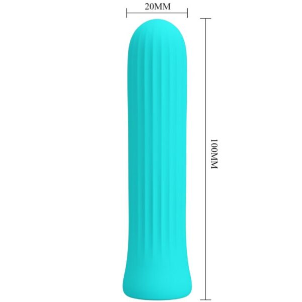 PRETTY LOVE - VIBRATEUR STIMULATEUR BLEU BLANCHE - – Image 4