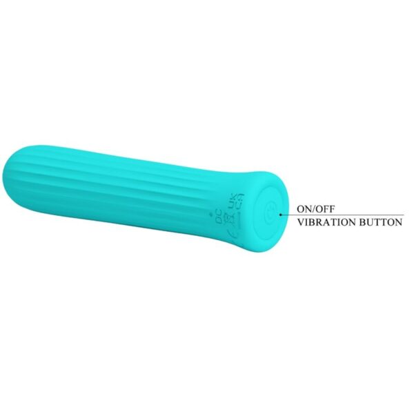 PRETTY LOVE - VIBRATEUR STIMULATEUR BLEU BLANCHE - – Image 5