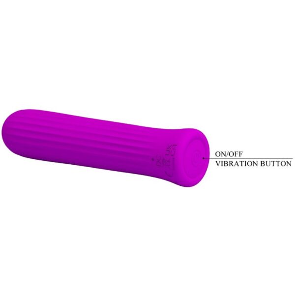 PRETTY LOVE - VIBRATEUR STIMULATEUR ROSE BLANCHE - – Image 4