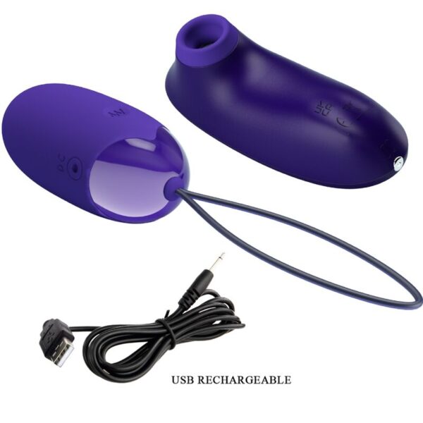 PRETTY LOVE - STIMULATEUR ET OEUF PORTABLE - – Image 7