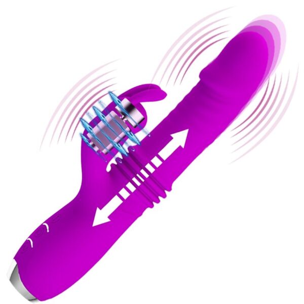 PRETTY LOVE - VIBRATEUR LAPIN RECHARGEABLE DOROTHY VIOLET - – Image 7