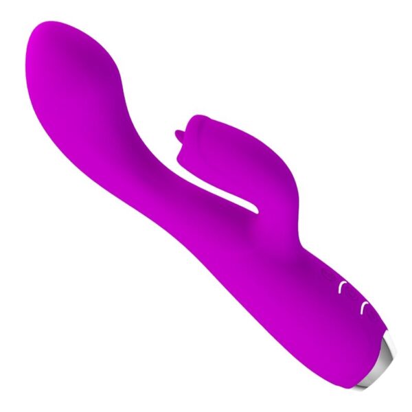 PRETTY LOVE - VIBRATEUR LAPIN RECHARGEABLE GLORIA IMPERMÉABLE VIOLET -