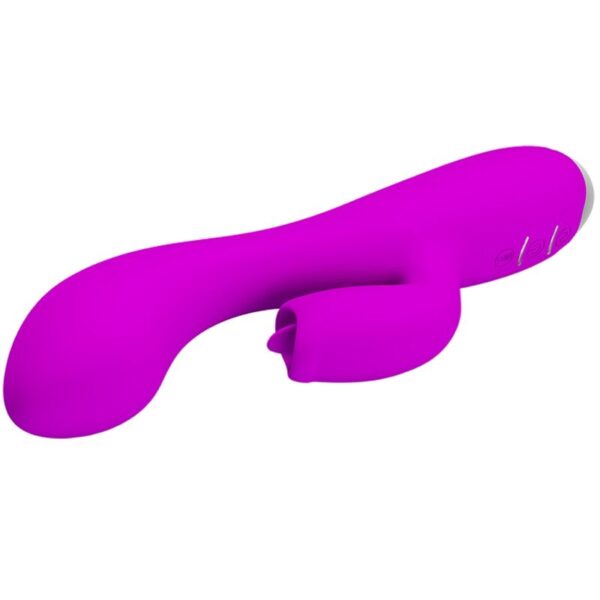 PRETTY LOVE - VIBRATEUR LAPIN RECHARGEABLE GLORIA IMPERMÉABLE VIOLET - – Image 3