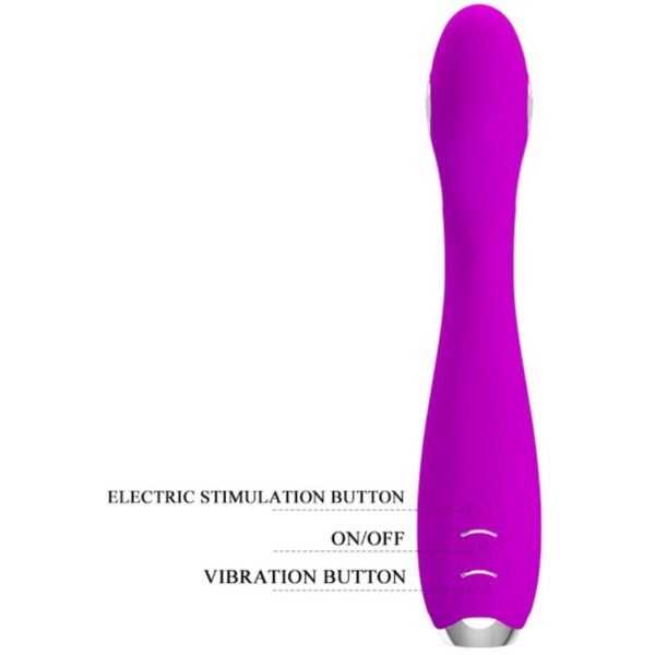 PRETTY LOVE - VIBRATEUR ÉLECTROCHOC RECHARGEABLE HECTOR-IMPERMÉABLE VIOLET - – Image 6