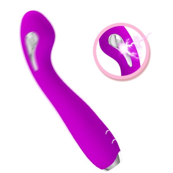 PRETTY LOVE - VIBRATEUR ÉLECTROCHOC RECHARGEABLE HECTOR-IMPERMÉABLE VIOLET - – Image 4