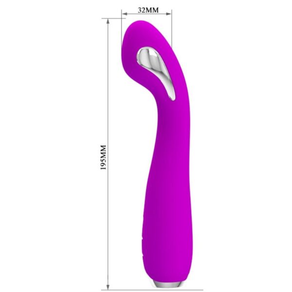 PRETTY LOVE - VIBRATEUR ÉLECTROCHOC RECHARGEABLE HECTOR-IMPERMÉABLE VIOLET - – Image 5