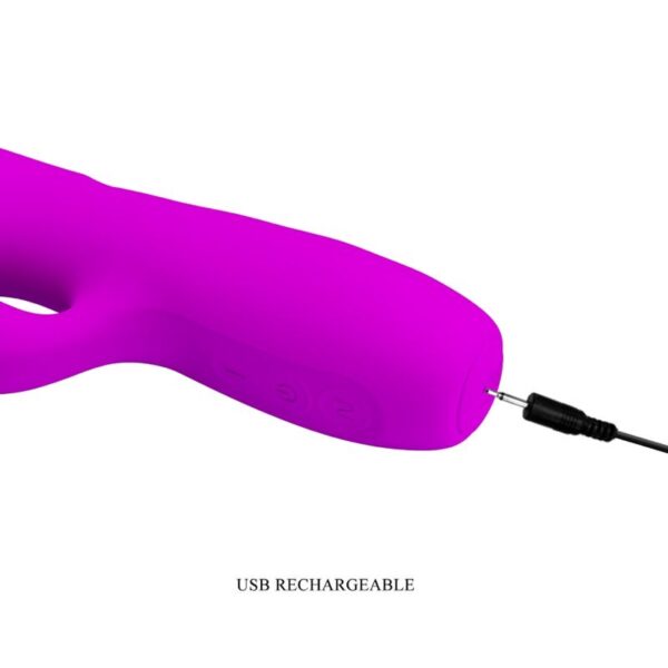 PRETTY LOVE - VIBRATEUR LAPIN RECHARGEABLE MELANIE VIOLET - – Image 7