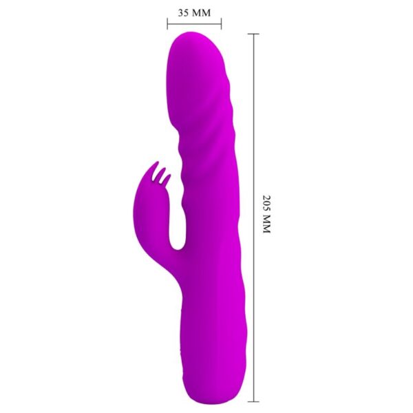 PRETTY LOVE - VIBRATEUR LAPIN RECHARGEABLE MELANIE VIOLET - – Image 5
