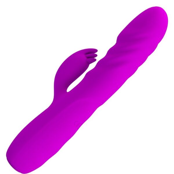 PRETTY LOVE - VIBRATEUR LAPIN RECHARGEABLE MELANIE VIOLET - – Image 2