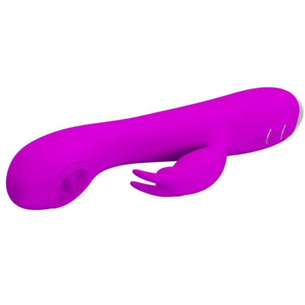 PRETTY LOVE - VIBRATEUR RECHARGEABLE RACHEL AVEC VENTOUSE VIOLET - – Image 2