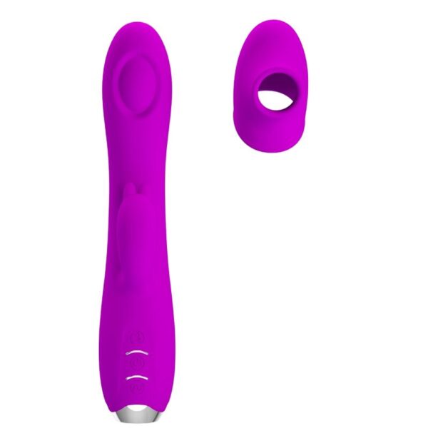 PRETTY LOVE - VIBRATEUR SUCKER RECHARGEABLE REGINA VIOLET - – Image 6