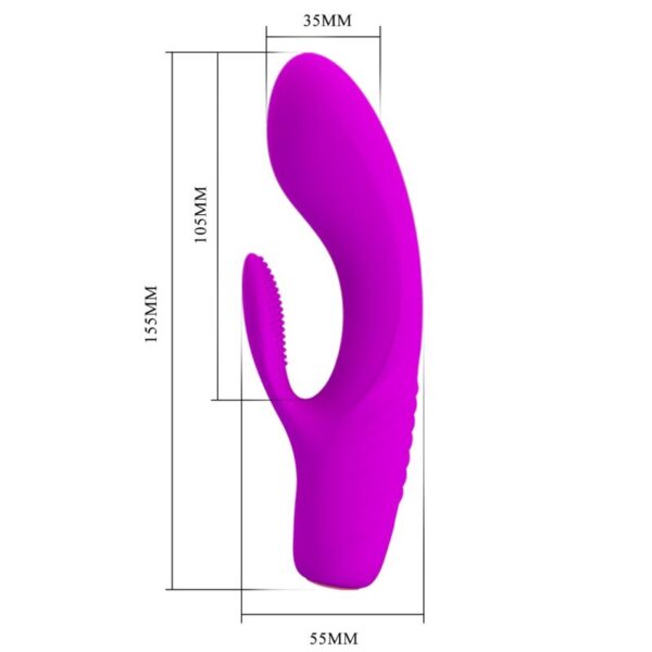PRETTY LOVE - VIBRATEUR RECHARGEABLE TIM PURPLE - – Image 7