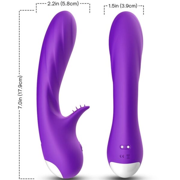 ARMONY - VIBRATEUR ROMANCE AVEC STIMULATEUR VIOLET -