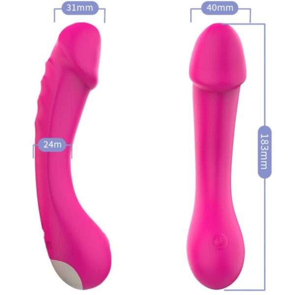 ARMONY - GODE VIBRATEUR SPOT G SILICONE FUCHSIA - – Image 3