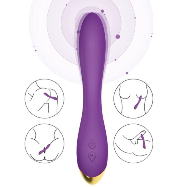 ARMONY - VIBRATEUR FLAMINGO MULTIPOSITION VIOLET - – Image 3