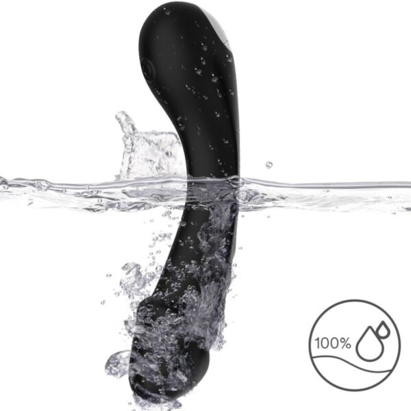 ARMONY - GODE VIBRATEUR POINT G SILICONE NOIR - – Image 4
