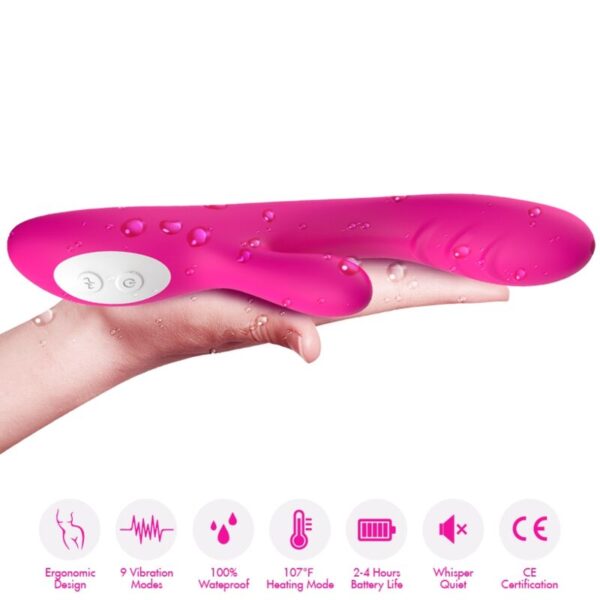 ARMONY - VIBRATEUR SPARK EFFET CHALEUR FUCHSIA - – Image 3