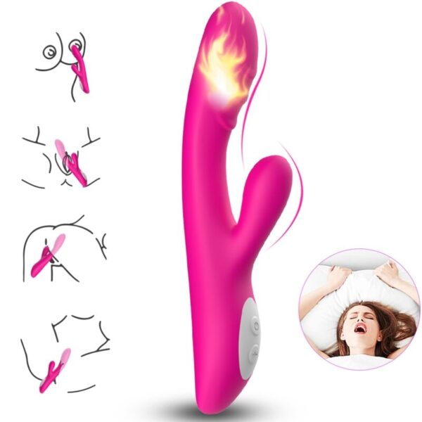 ARMONY - VIBRATEUR SPARK EFFET CHALEUR FUCHSIA -