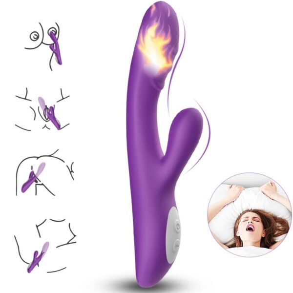 ARMONY - VIBRATEUR SPARK EFFET CHALEUR VIOLET -