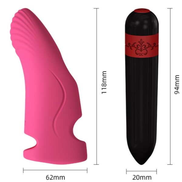 ARMONY - AURORA VIBRATEUR DOIGT FUCHSIA -