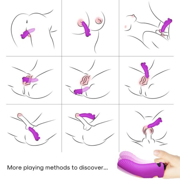 ARMONY - AURORA VIBRATEUR DOIGT VIOLET - – Image 2